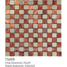 Selbstklebende AKP-Mosaik aus Aluminium composite Panel keramische Wandfliese